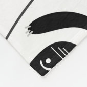 Schattigee kattenastronauten: Kinder  ontwerp. Fleece Deken (Hoek)