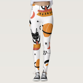 Schattigee kattenastronauten: Kinder  ontwerp. Leggings