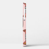 Schattigee kattengezichten, naadloos patroon. Case-Mate iPhone case (Achterkant / Links)