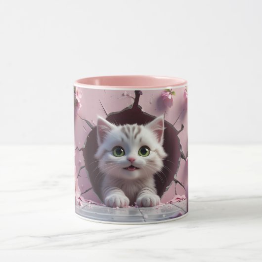 Schattigee Kattenkoffie Mok – Perfect Cadeau voor  (Midden)