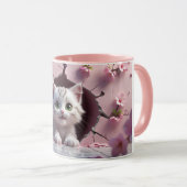 Schattigee Kattenkoffie Mok – Perfect Cadeau voor  (Voorkant rechts)