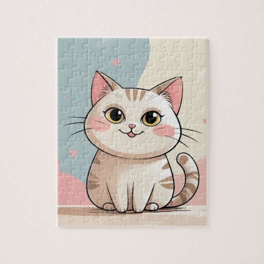 SCHATTIGEE KATTENPUZZEL LEGPUZZEL (Verticaal)