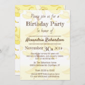 Schattigee kawaii aap en banaan kaart (Voorkant / Achterkant)