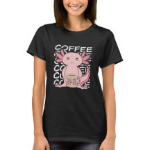 Schattigee Kawaii Axolotl Drink koffie