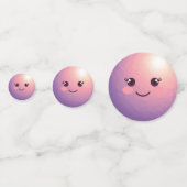 Schattigee Kawaii Bowling Ball Schattige Sweet Kin Confetti (Achterkanten)