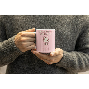 Schattigee Kawaii Bunny Spread Good Vibe Coffee Mo Koffiemok