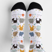 Schattigee Kawaii Cat Pattern Sokken (Top)