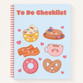 Schattigee Kawaii checklist ✨💗🌸 Notitieboek