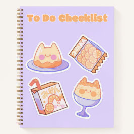 Schattigee Kawaii Checklist 💗✨💛🍓 Notitieboek