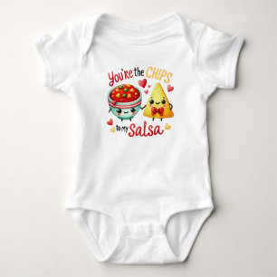Schattigee Kawaii Chips en Salsa Romper