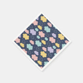 Schattigee Kawaii Cloud Pattern Papieren servetten (Hoek)