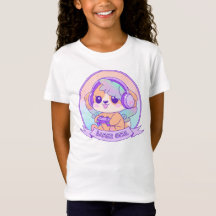 Schattigee Kawaii Dog met Vleugels Gamer Girl Gift