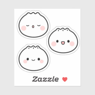 Schattigee Kawaii Dumpling Korean Food Stickers