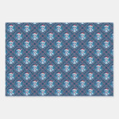 Schattigee Kawaii Feestelijke Beer Mandala Geo Dia Inpakpapier Vel (Voorkant 3)