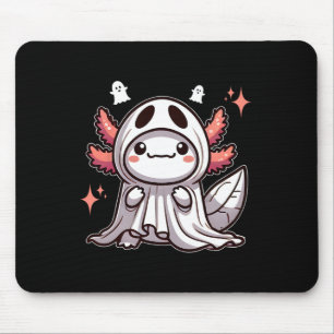 Schattigee Kawaii Halloween Ghost Axolotl Muismat