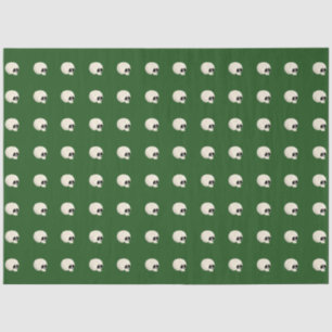 Schattigee Kawaii Halloween Skull Polka Dots donke Tissuepapier