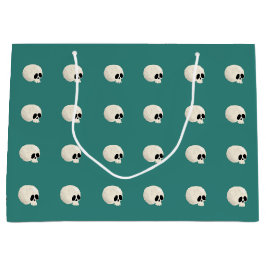 Schattigee Kawaii Halloween Skull Polka Dots midde Groot Cadeauzakje