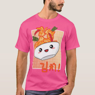 Schattigee Kawaii Kimchi Retro 90S Esthetisch Kore T-shirt
