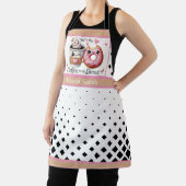 Schattigee kawaii koffie en donuts schort (Insitu)