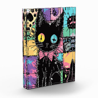 Schattigee Kawaii Pastel Gothic Patchwork Creepy C Fotoblokken