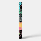 Schattigee Kawaii Pastel Gothic Patchwork Gothic C Case-Mate iPhone Case (Achterkant / Links)