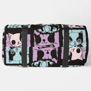Schattigee Kawaii Pastel Gothic Patchwork Gothic C Plunjezak