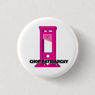 Schattigee Kawaii Roze Guillotine 1 1/4" Button