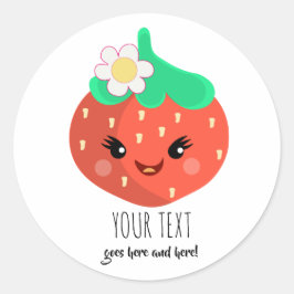 Schattigee  Kawaii Strawberry Stickers