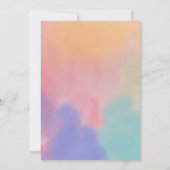 Schattigee Kawaii zomerfruit 1e eerste verjaardag Kaart (Achterkant)