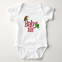 Schattigee kerst Baby Elf