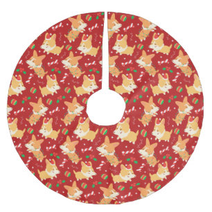 Schattigee kerst Corgis Kerstboom Rok