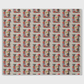 Schattigee Kerst Elf Feestbrief U Cadeaupapier (Vlak)