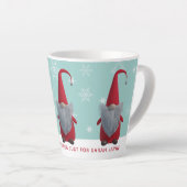 Schattigee Kerst Gnome Vakantie Latte Mok (Rechterhoek)