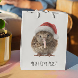 Schattigee kerst kiwi, op maat medium cadeauzakje