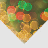 Schattigee Kerst Kleurrijke Bubbels Tissuepapier (Detail)