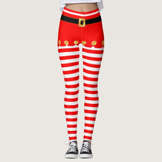 Schattigee kerst leggings (Voorkant)