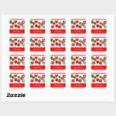Schattigee Kerst Lollipops Sticker (Vel)