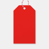 Schattigee Kerst Noordpool Speciale bezorging Cadeaulabel (Achterkant)