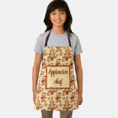 Schattigee kerst peperkoek schort voor kind (Insitu)