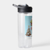 Schattigee kerst snoepriet dinosaurus waterfles (Rechts)