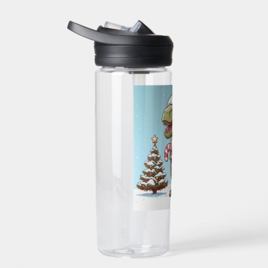 Schattigee kerst snoepriet dinosaurus waterfles (Rechts)