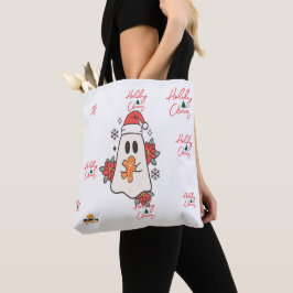 Schattigee kerst spook Mok | Vakantie Gingerbread Draagtas