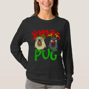 Schattigee Kerst Tassen Eigenaar Pug Lover Xmas Do T-shirt