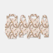 Schattigee kerstboom Alien Rainbow vakantiepatroon Bedankdoosjes (Uitgevouwen)