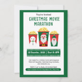 Schattigee Kerstfilm Marathon Kaart (Voorkant)