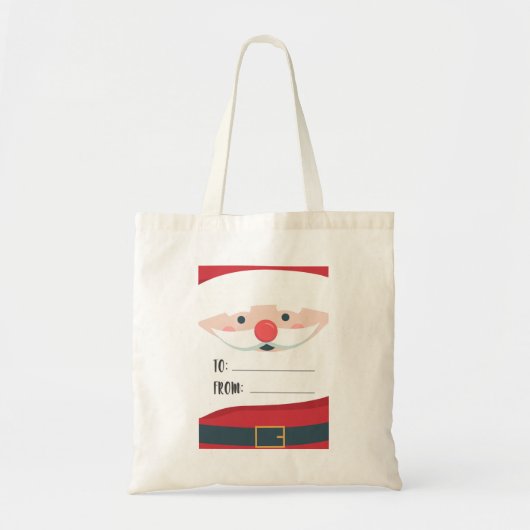 Schattigee kerstman | FEESTDAGEN Tote Bag (Voorkant)