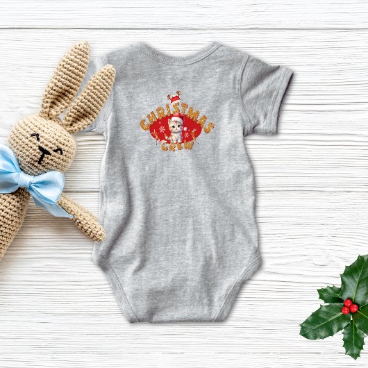 Schattigee Kerstman Hoed Gingerbread Alphabet M Romper