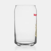 Schattigee Kerstmis Kat Custom Blikvorm Glas (Rechts)