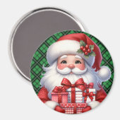 Schattigee kerstmis voor uw koelkast magneet (Voorkant / Achterkant)