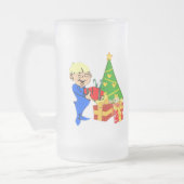 Schattigee kerstochtend Kind Mok (Links)